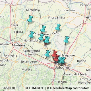 Mappa Via Astengo, 40017 San Giovanni in Persiceto BO, Italia (12.63313)