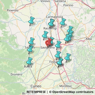 Mappa Via XXIV Maggio, 12038 Savigliano CN, Italia (13.33421)