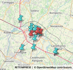 Mappa Via J.Peri, 41122 Modena MO, Italia (4.784)