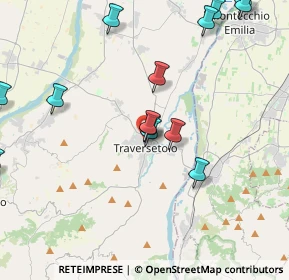 Mappa Via Roma, 43029 Traversetolo PR, Italia (4.79071)