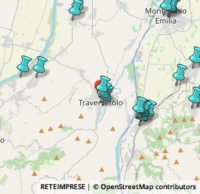 Mappa Via Roma, 43029 Traversetolo PR, Italia (5.2865)