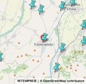 Mappa Via Roma, 43029 Traversetolo PR, Italia (6.17727)