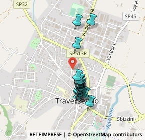 Mappa Via Roma, 43029 Traversetolo PR, Italia (0.3805)