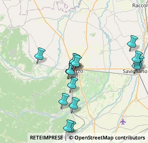 Mappa Via Monsignore Savio, 12037 Saluzzo CN, Italia (7.666)