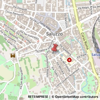 Mappa Via Monsignore Savio, 1a, 12037 Saluzzo, Cuneo (Piemonte)