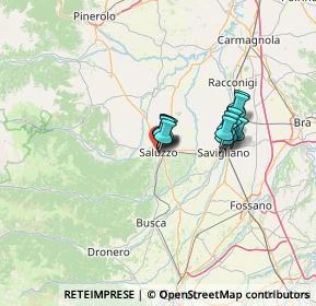 Mappa Via Giovanni Battista Bodoni, 12037 Saluzzo CN, Italia (8.75692)