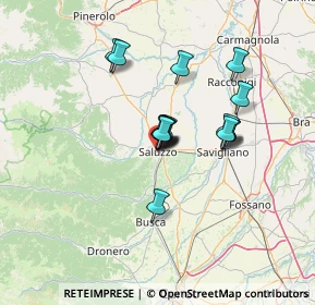 Mappa Via Giovanni Battista Bodoni, 12037 Saluzzo CN, Italia (9.74375)