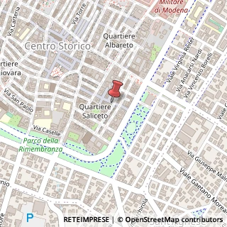 Mappa Via dei Gallucci, 3/A, 41121 Modena, Modena (Emilia Romagna)