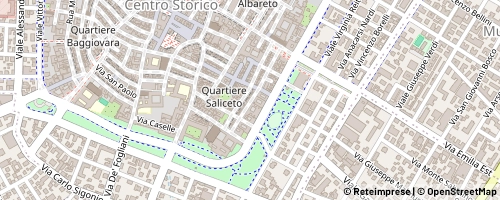 Mappa Modena