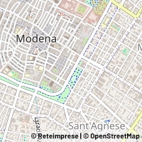 Karte Modena