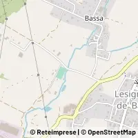 Kaart Lesignano de' Bagni