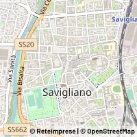 Hartă Savigliano