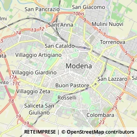 Mappa Modena