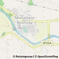 Map Monastero Bormida