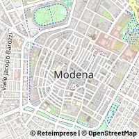 Karte Modena