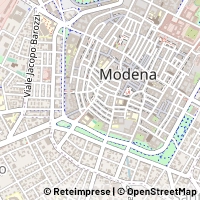 Mapa Modena