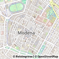 Mapa Modena