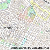 Karte Modena