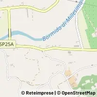 Hartă Monastero Bormida