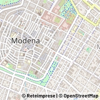 Karte Modena