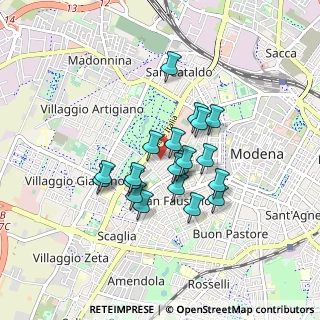 Mappa Via Bartolomeo Bonasia, 41124 Modena MO, Italia (0.665)