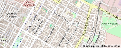 Mappa Modena