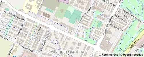 Mappa Módena