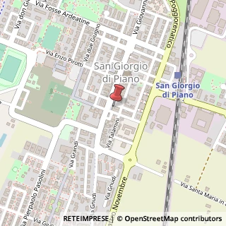 Mappa Piazza Trento Trieste, 6b, 40016 San Giorgio di Piano, Bologna (Emilia Romagna)