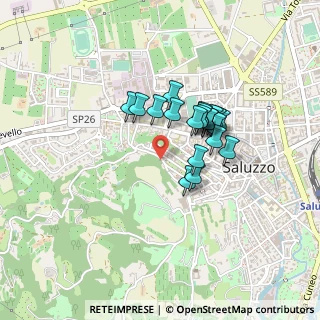 Mappa Via Pusterla, 12037 Saluzzo CN, Italia (0.3175)