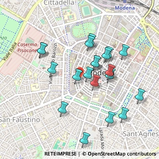 Mappa Via Stella, 41121 Modena MO, Italia (0.4775)