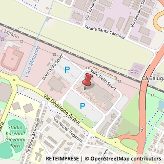 Mappa Viale dello Sport, 8, 41122 Modena, Modena (Emilia Romagna)