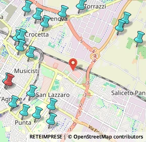 Mappa Ipercoop I Portali, 41122 Modena MO, Italia (1.639)