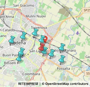 Mappa Ipercoop I Portali, 41122 Modena MO, Italia (1.77818)