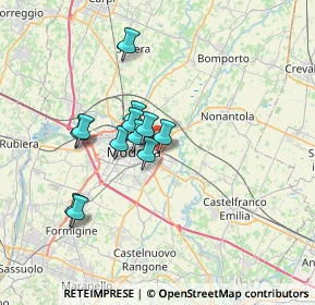 Mappa Ipercoop I Portali, 41122 Modena MO, Italia (5.53083)