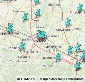 Mappa Ipercoop I Portali, 41122 Modena MO, Italia (21.662)