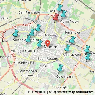 Mappa 41100 Modena MO, Italia (2.43231)