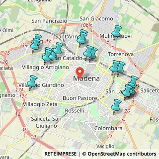 Mappa 41100 Modena MO, Italia (2.2735)