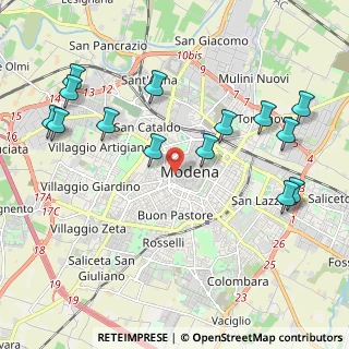 Mappa 41100 Modena MO, Italia (2.39571)