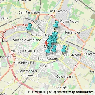 Mappa 41100 Modena MO, Italia (0.88909)