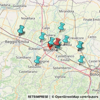 Mappa 41100 Modena MO, Italia (13.136)