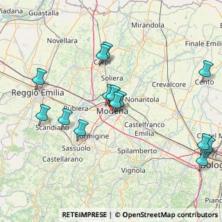 Mappa 41100 Modena MO, Italia (17.28857)