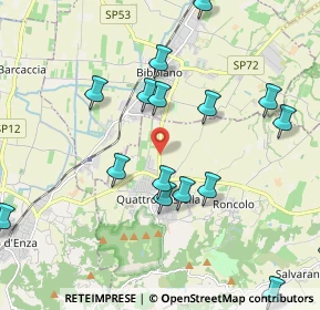 Mappa Strada Provinciale, 42020 Quattro Castella RE, Italia (2.8375)