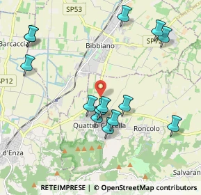 Mappa Strada Provinciale, 42020 Quattro Castella RE, Italia (2.155)