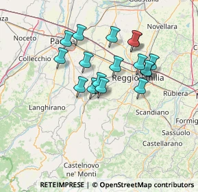 Mappa Strada Provinciale, 42020 Quattro Castella RE, Italia (11.84235)