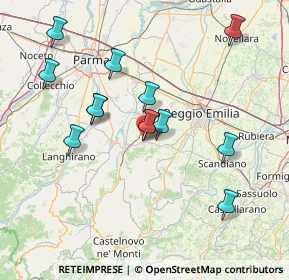 Mappa Strada Provinciale, 42020 Quattro Castella RE, Italia (14.41231)