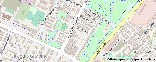 Mappa Módena