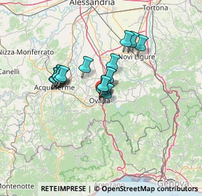 Mappa Via Roccagrimalda Loc. campone, 15076 Ovada AL, Italia (9.51824)