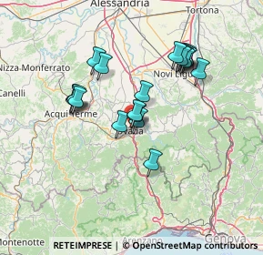 Mappa Via Roccagrimalda Loc. campone, 15076 Ovada AL, Italia (12.5835)