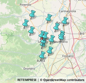Mappa Via Lodovico II, 12037 Saluzzo CN, Italia (10.39867)