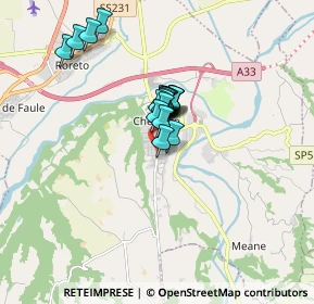 Mappa Via Oreste Badellino, 12062 Cherasco CN, Italia (1.149)